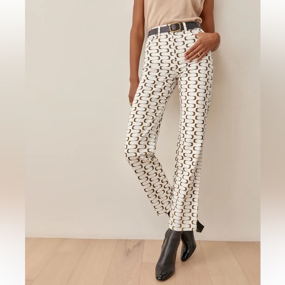 Reformation Mod High Rise Straight Jeans - Picture 3 of 13